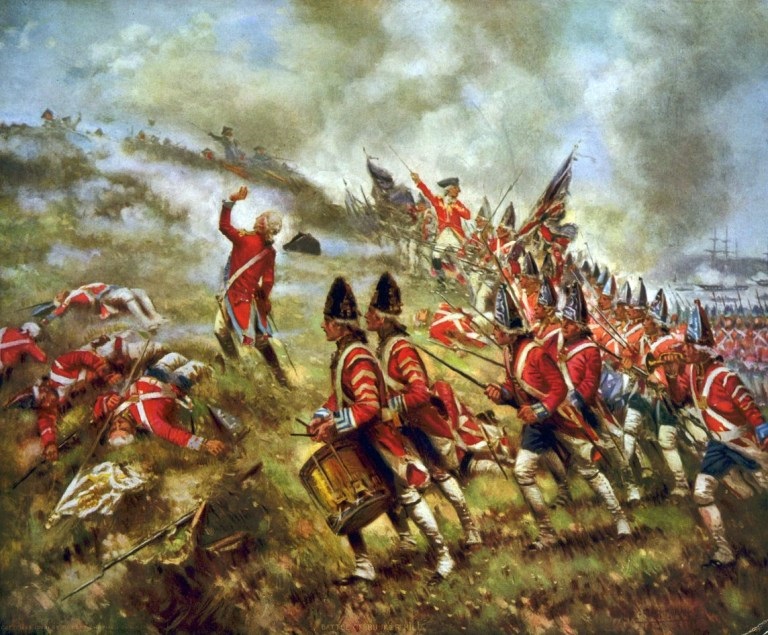 The Final British Attacks on the Redoubt at Bunker Hill Part II