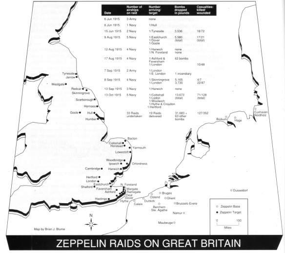 The First German Raids on Britain The Zeppelin Offensive 1914–16