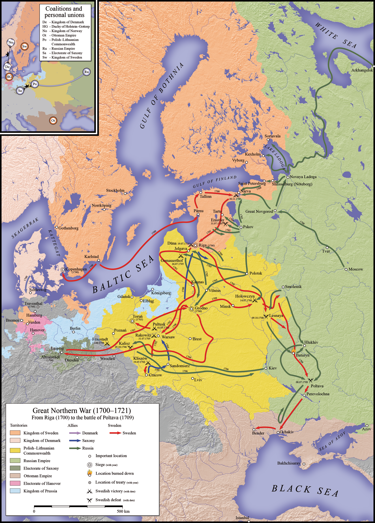 The Great Northern War in the Polish Lithuanian Commonwealth I