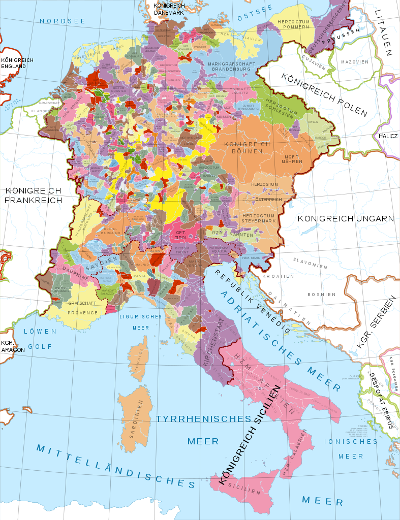 The Holy Roman Empire in the Twelfth and Thirteenth centuries I