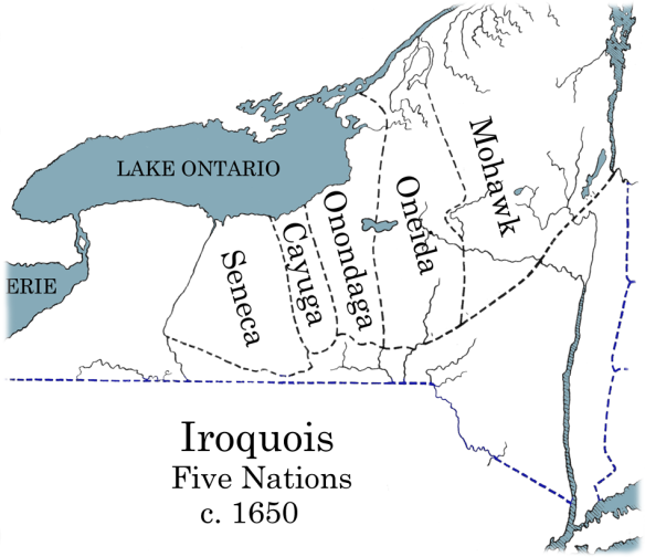 The Iroquois and the European North American ‘empires I