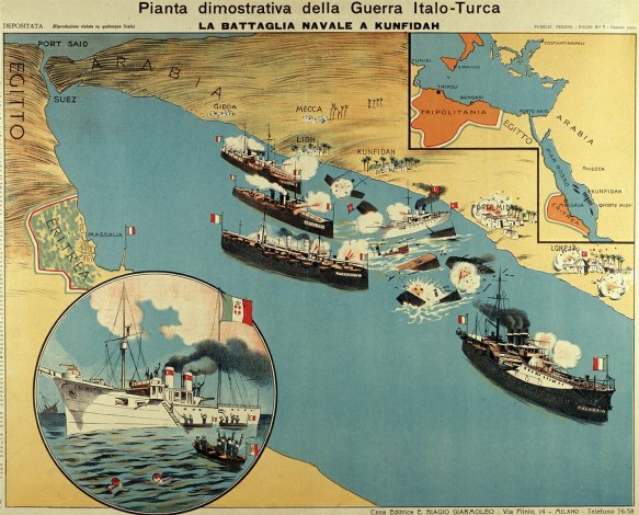 The Italian–Turkish War 1911–12 – Qunfudha Bay [Kunfuda Bay]