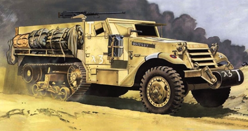 The Role of US Army Halftracked vehicles