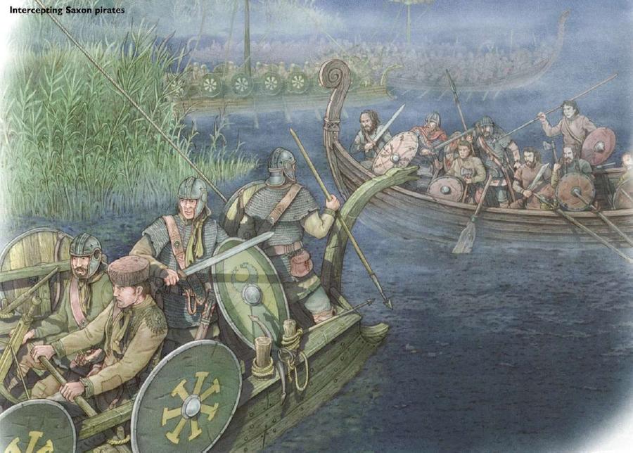 The Saxon Raiders of the Third Century