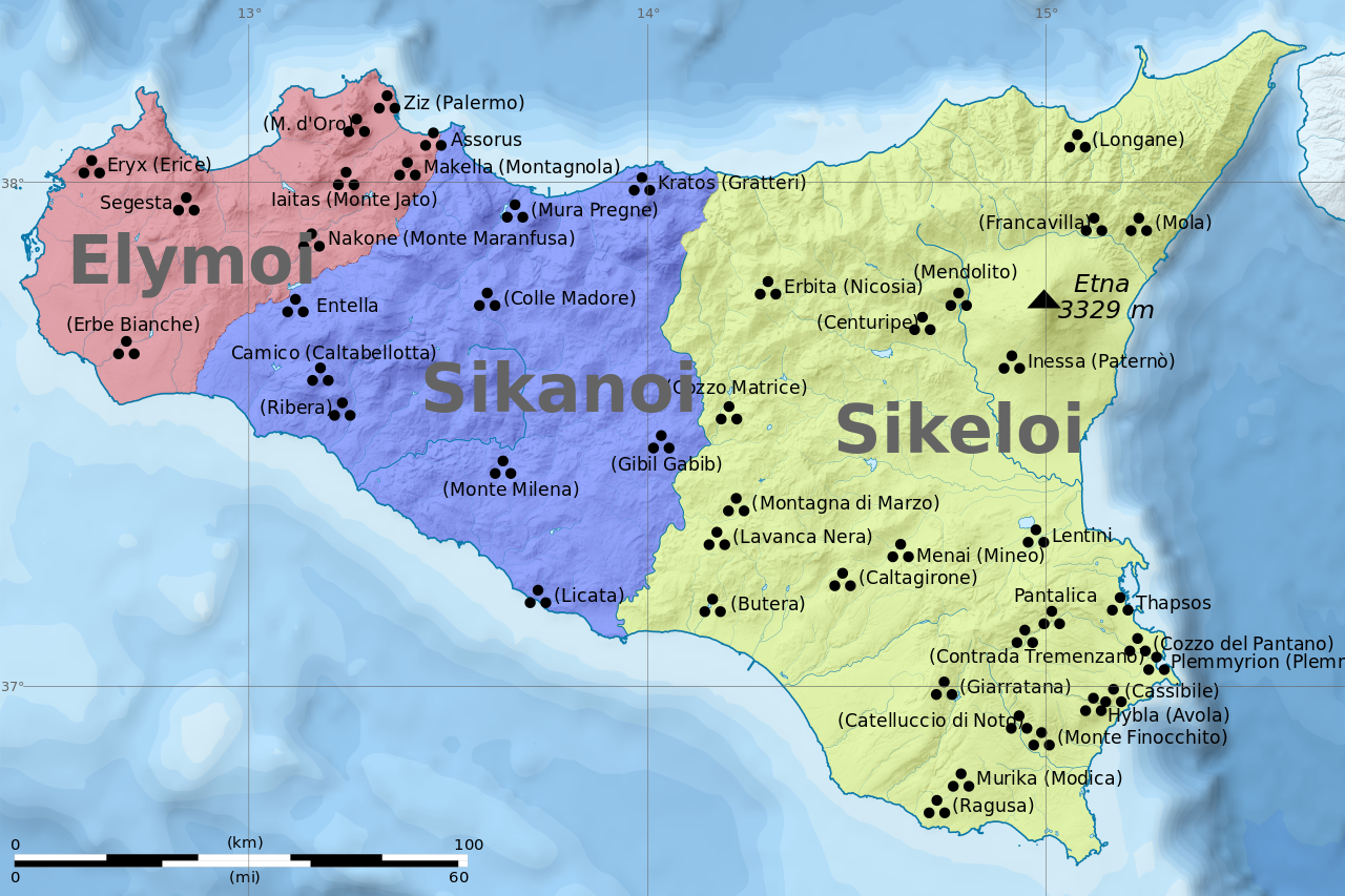 The Sicels c 1000 BC – 450 BC