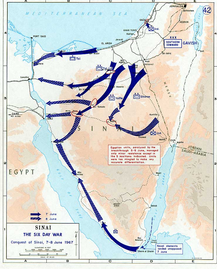 The Sinai Campaign of 1967 Part II
