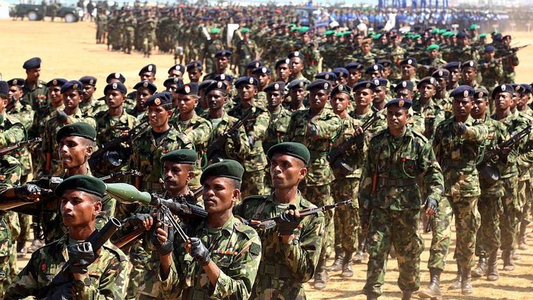 The Sri Lankan Government Forces – Sri Lankan War I