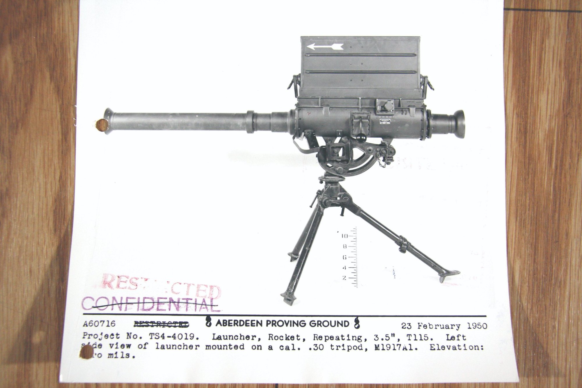 The US Army M25 Rocket Launcher