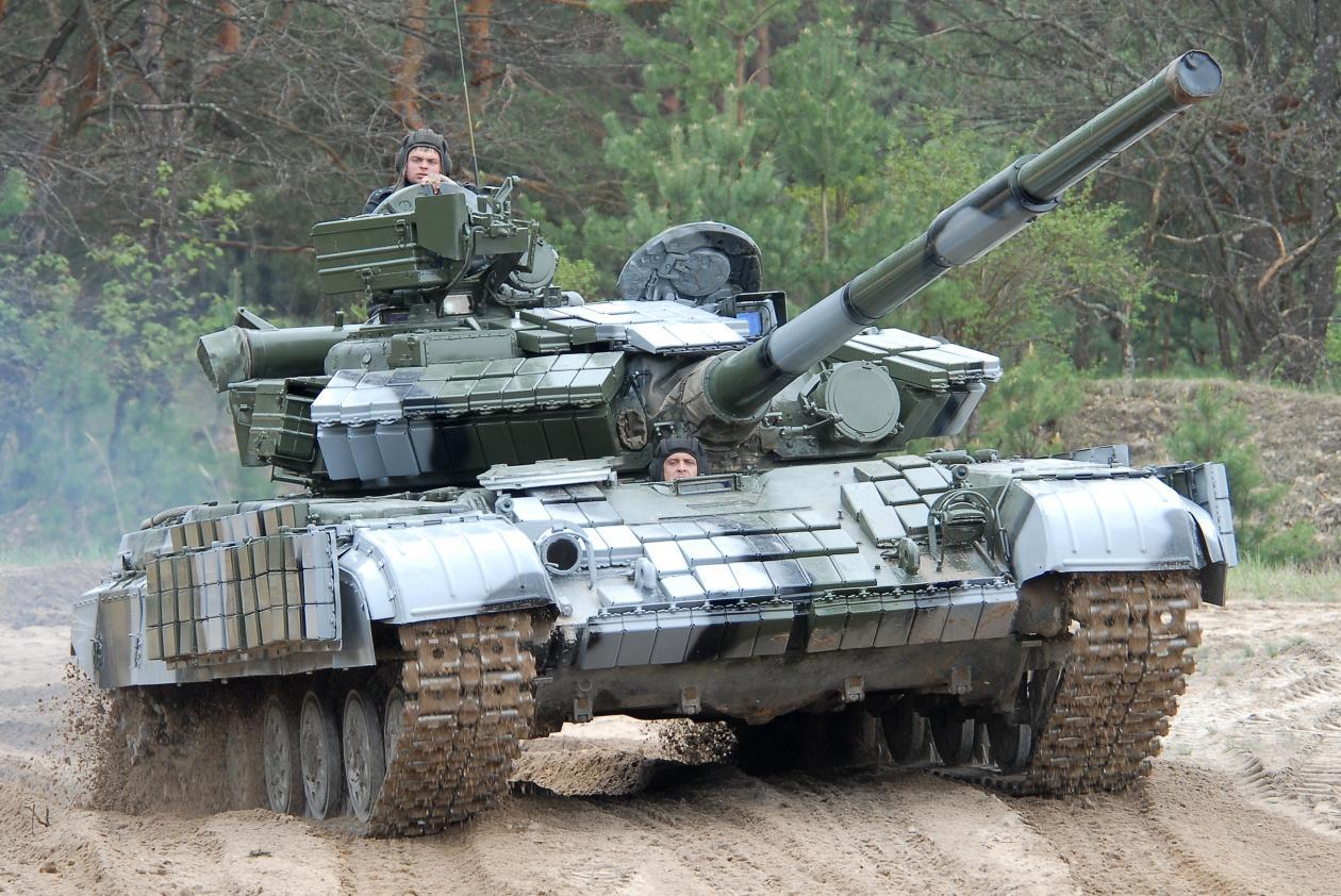 The Ukrainian Model 2017 T 64 tank