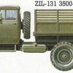 The ZIL-131 3500-kg (7,716-lb) 6×6
