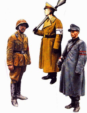 UNIFORMS AND EQUIPMENT OF THE VOLKSSTURM