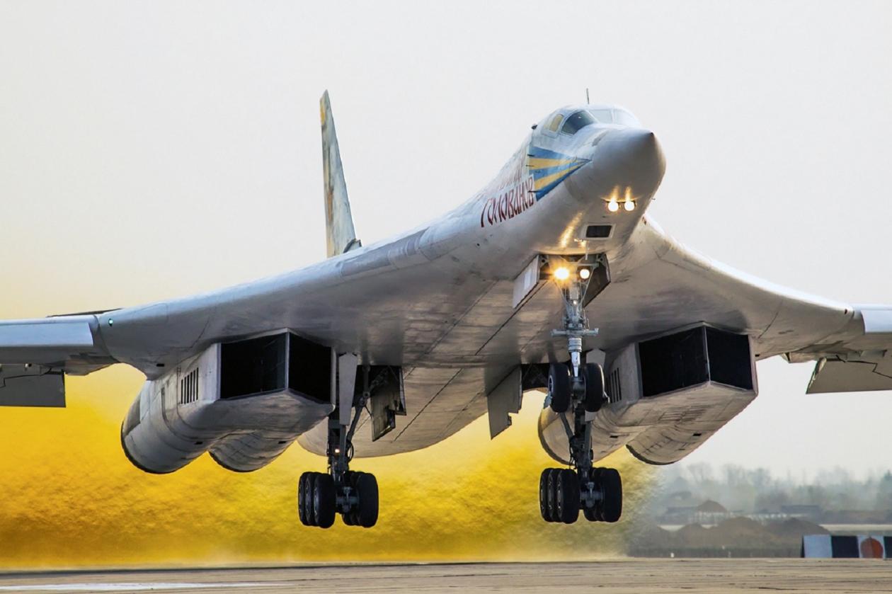 Upgraded Tu 160M bomber