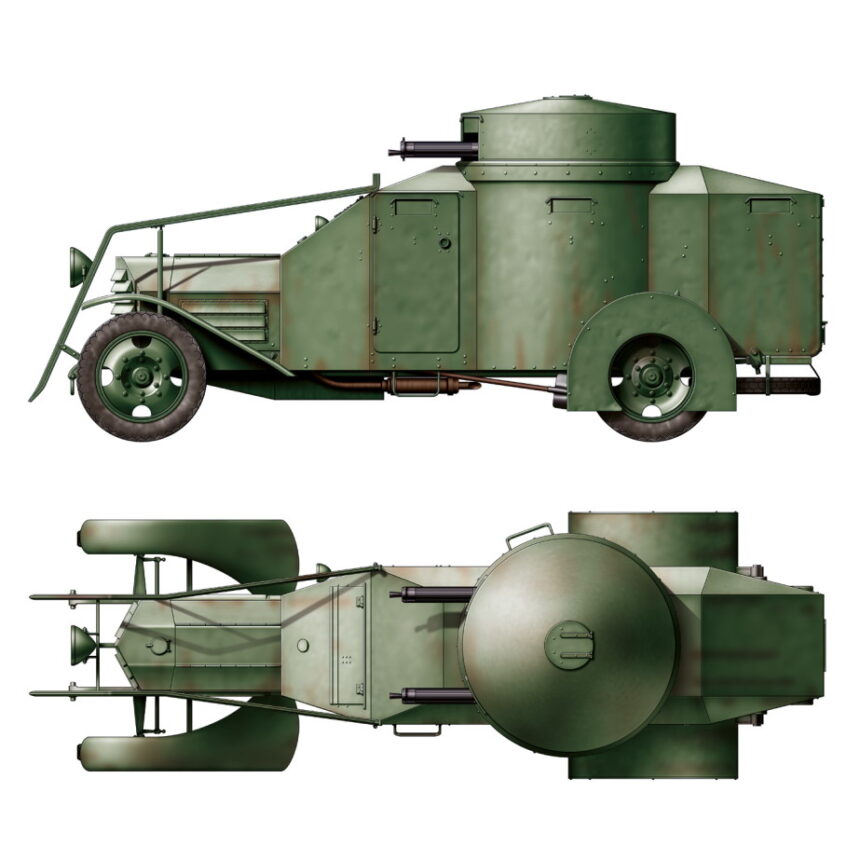 WWI Armoured Cars: 1 of 3 Parts