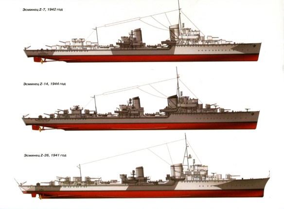 Wartime German Destroyers: From Narvik to the Capitulation I