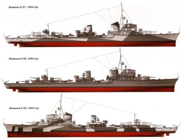 Wartime German Destroyers: From Narvik to the Capitulation II