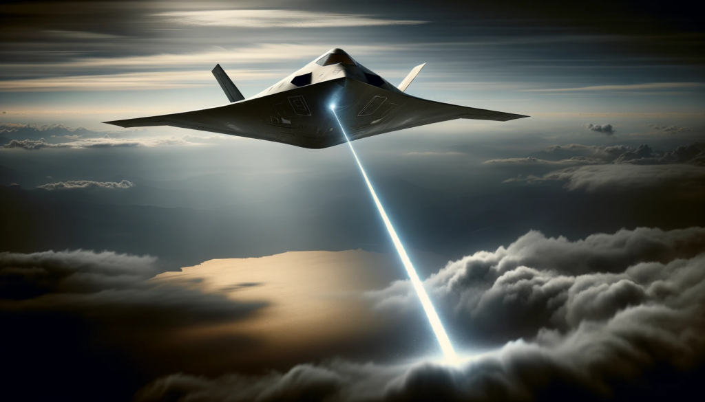 stealh aircraft laser a